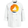 Eight Knot Button Chef Coat with Thermometer Pocket Thumbnail