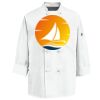 Eight Knot Button Chef Coat with Thermometer Pocket Thumbnail