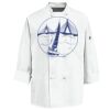 Eight Knot Button Chef Coat with Thermometer Pocket Thumbnail