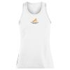 Women's Solid Racerback Tank Top Thumbnail