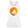 Women's Solid Racerback Tank Top Thumbnail