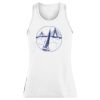 Women's Solid Racerback Tank Top Thumbnail