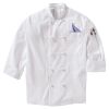 Mimix™ Ten Knot Button Chef Coat with OilBlok Thumbnail