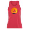 Ladies Poly/Spandex Solid Racerback Tank Thumbnail