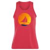 Ladies Poly/Spandex Solid Racerback Tank Thumbnail
