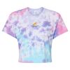 Women's Tie-Dyed Crop T-Shirt Thumbnail
