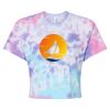 Women's Tie-Dyed Crop T-Shirt Thumbnail