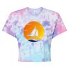 Women's Tie-Dyed Crop T-Shirt Thumbnail
