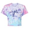 Women's Tie-Dyed Crop T-Shirt Thumbnail